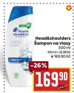 Head & Shoulders Šampon 500ml