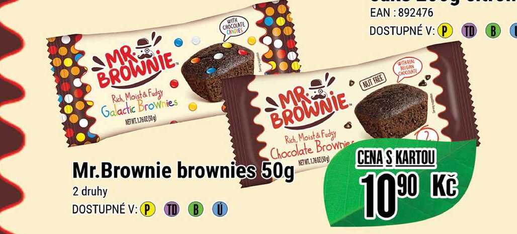 Mr.Brownie brownies 50g 