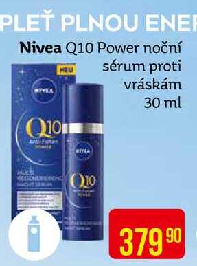 Nivea Q10 Power noční sérum proti vráskám 30 ml 