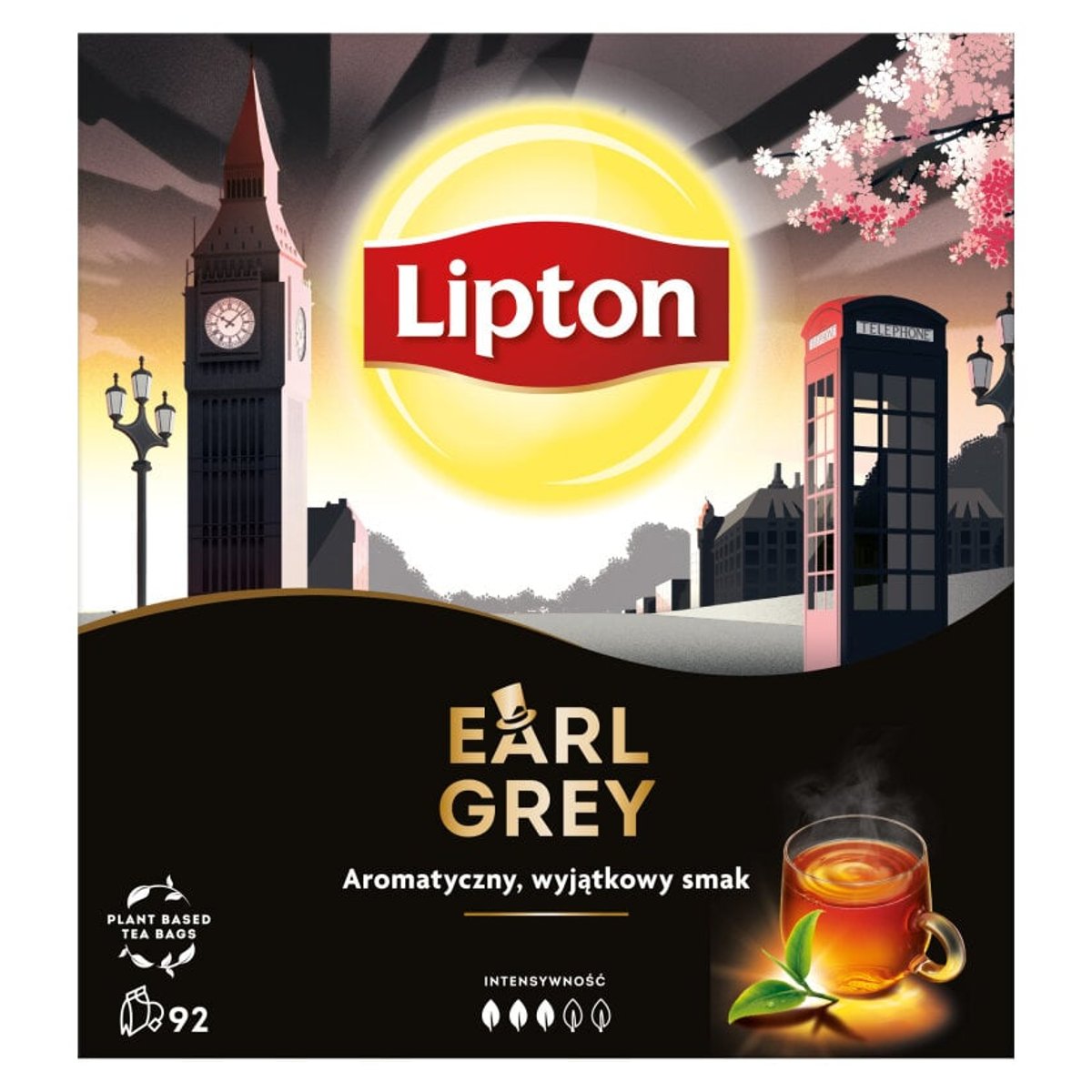 Lipton Earl Grey 92 sáčků