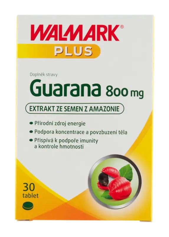 Walmark Plus Guarana 800 mg, doplněk stravy, 30 ks