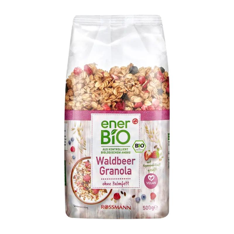 enerBiO Granola s lesním ovocem, 500 g
