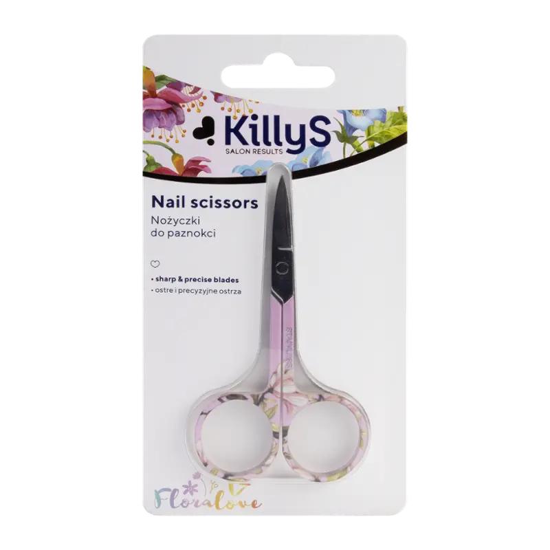 KillyS Manikúrní nůžky Floralove, 1 ks