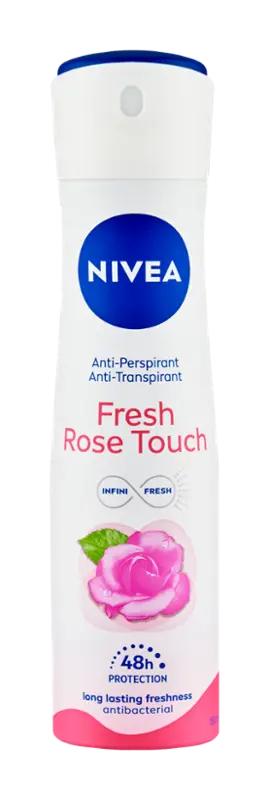 NIVEA Antiperspirant sprej Fresh Rose Touch, 150 ml