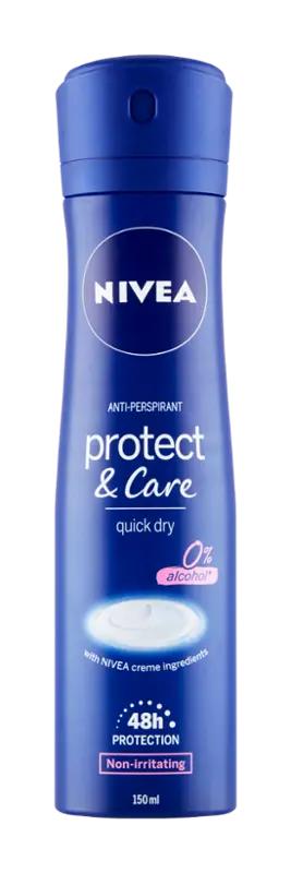 NIVEA Antiperspirant sprej Protect & Care, 150 ml