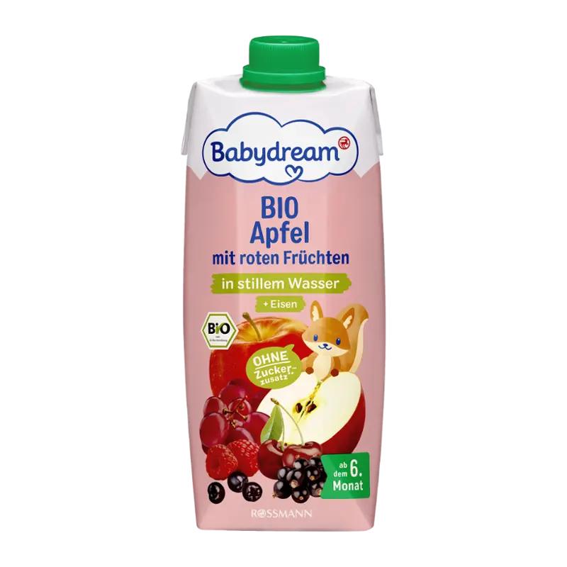 Babydream BIO ovocná šťáva z červených plodů s vitaminem C, 500 ml