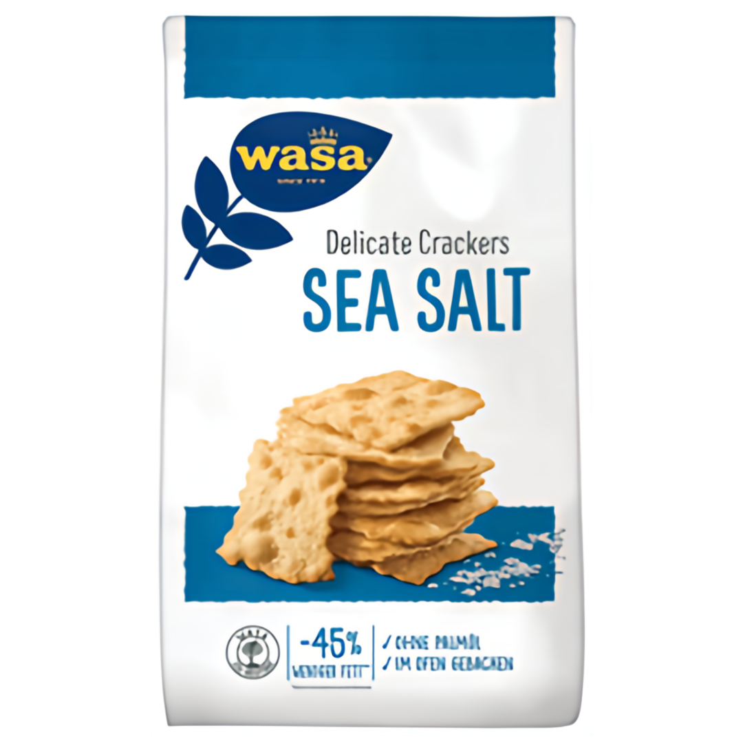 Wasa Delicate Crackers mořská sůl