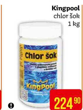 Kingpool chlor šok 1 kg 