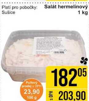 Salát hermelínový, 1 kg