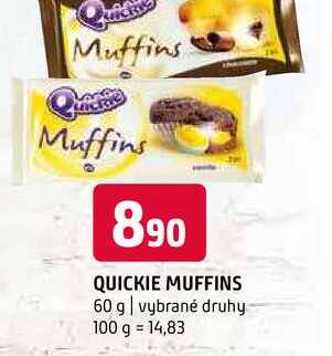  QUICKIE MUFFINS 60 g 