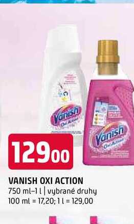  VANISH OXI ACTION 750 ml-1 l