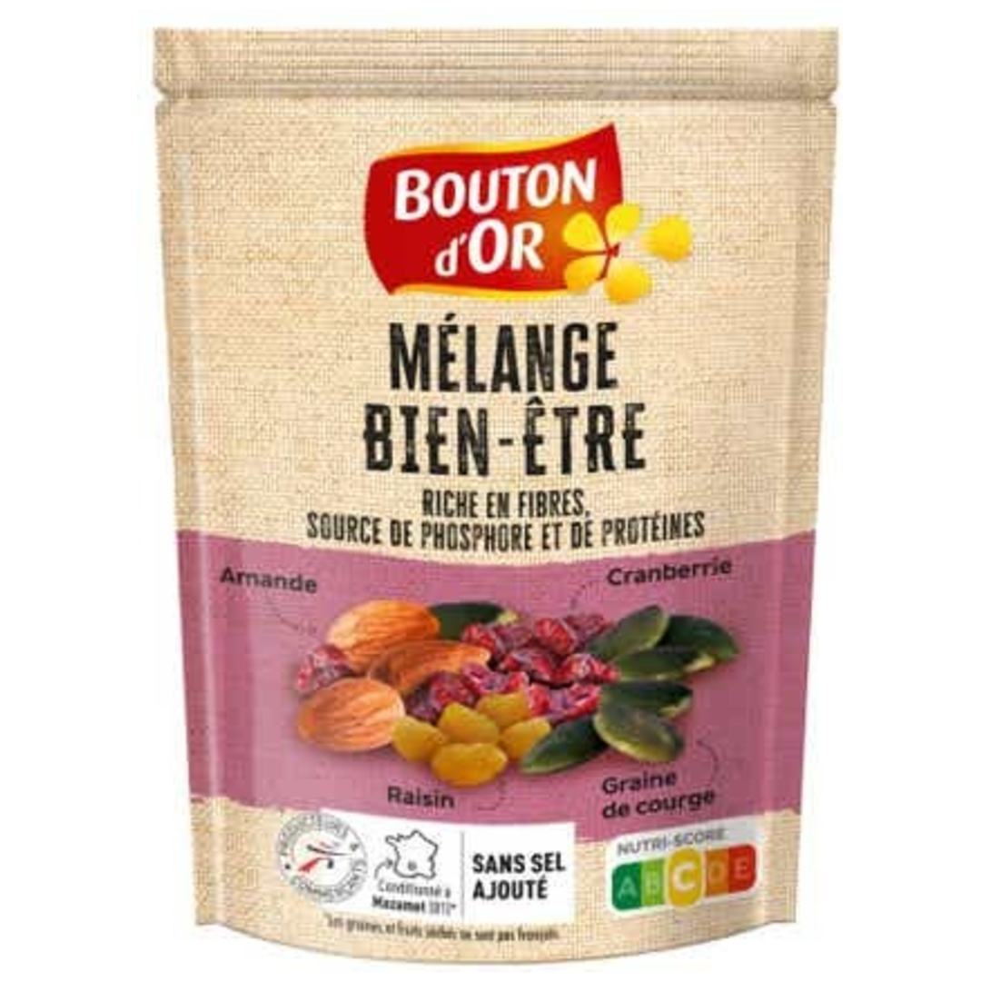 Bouton d´Or Směs ovoce ořech brusinky