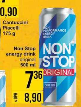 Non Stop energy drink original, 500 ml 