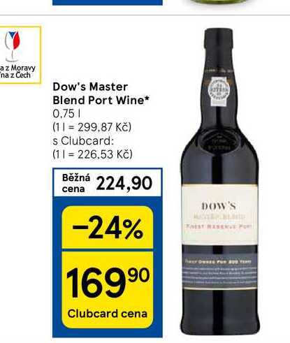 Dow's Master Blend Port Wine