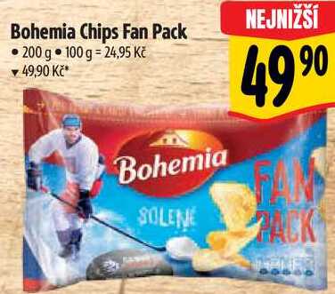 Bohemia Chips Fan Pack, 200 g