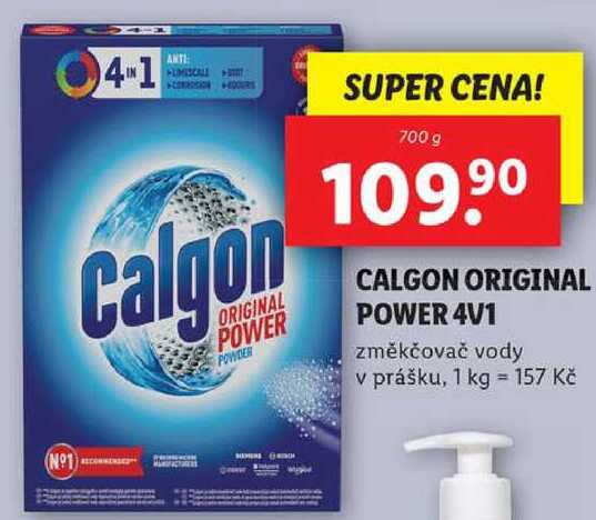 CALGON ORIGINAL POWER 4V1, 700 g