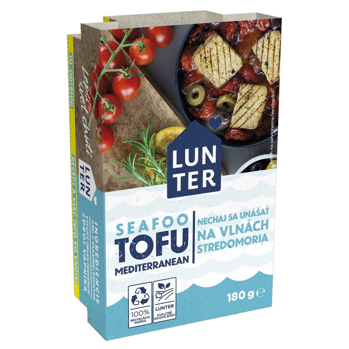 Lunter Seafoo tofu Mediterranean