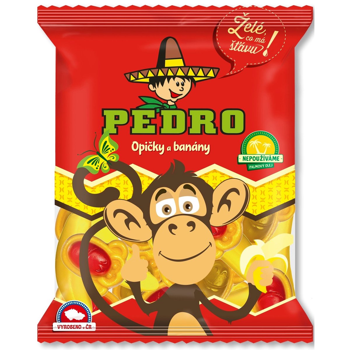 Pedro Opičky a banány