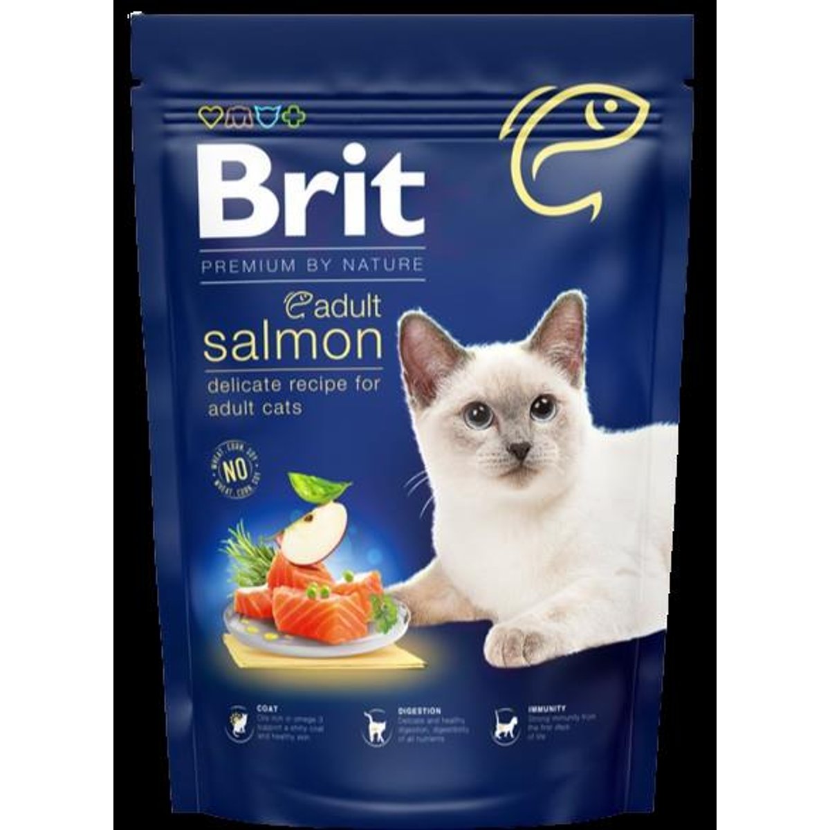 Brit Premium by Nature Adult Salmon pro kočky