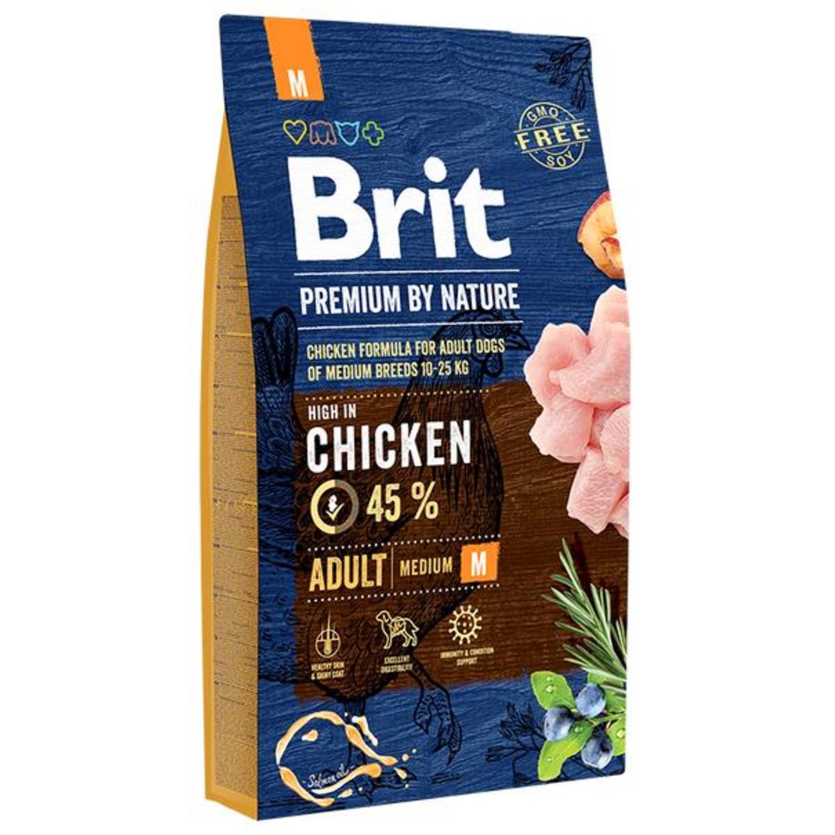Brit Premium by Nature Adult M pro psy
