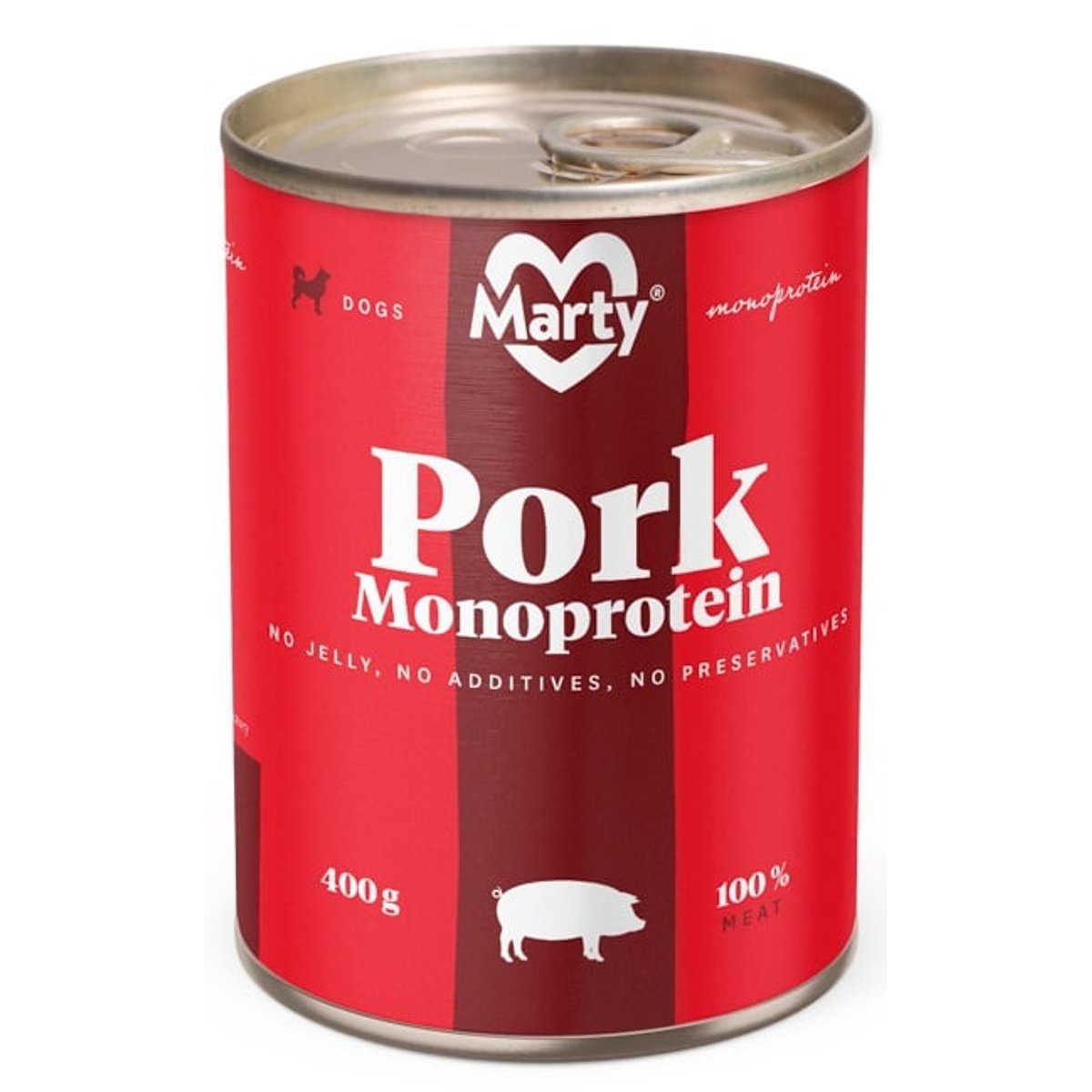 Marty Monoprotein 100% maso pro psy – vepřové