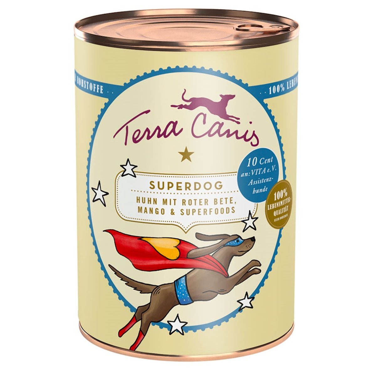 Terra Canis Konzerva superdog kuře s červenou řepou, mangem a superfoods pro psy
