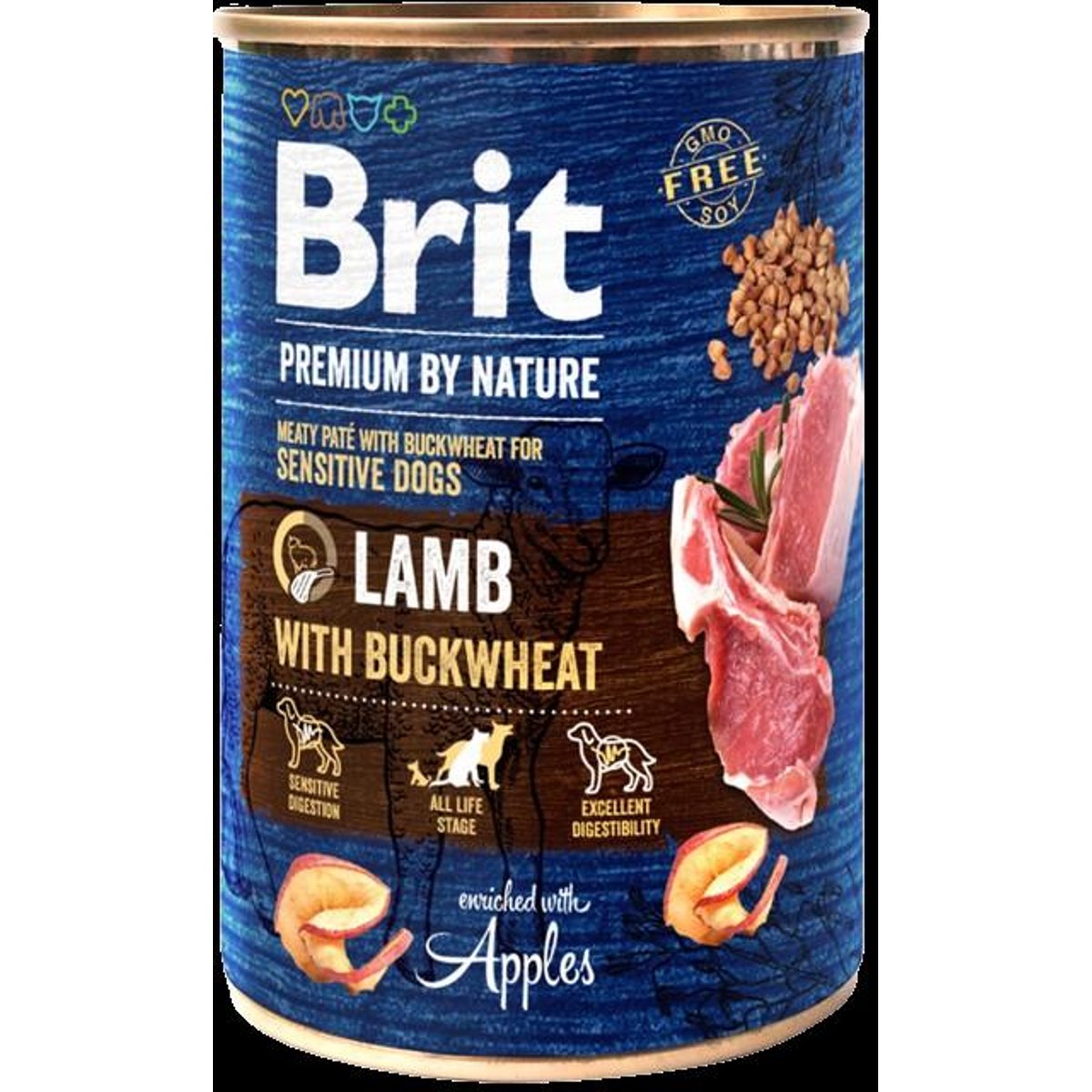 Brit Premium by Nature Lamb with Buckwheat konzerva pro psy