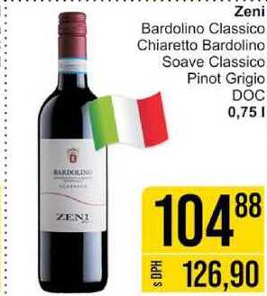 Zeni Bardolino Classico, 0,75 l