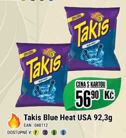 Takis Blue Heat USA 92,3g 