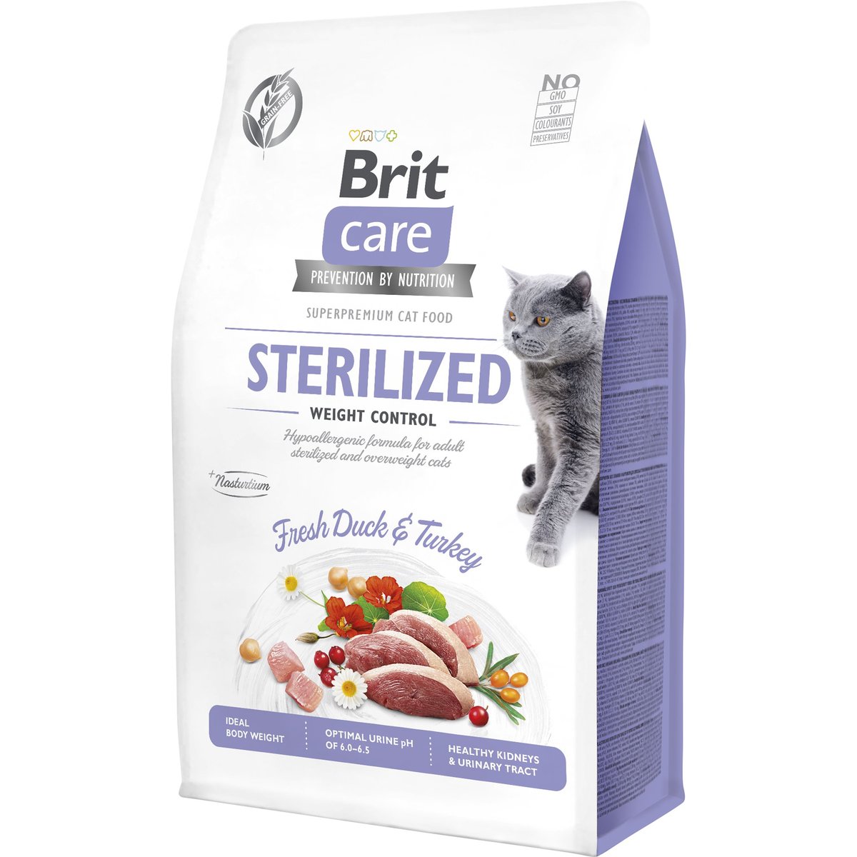 Brit Care Cat Grain-Free Sterilized Weight Control pro kočky