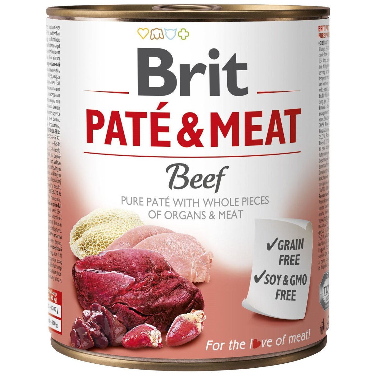 Brit Paté & Meat Beef pro psy