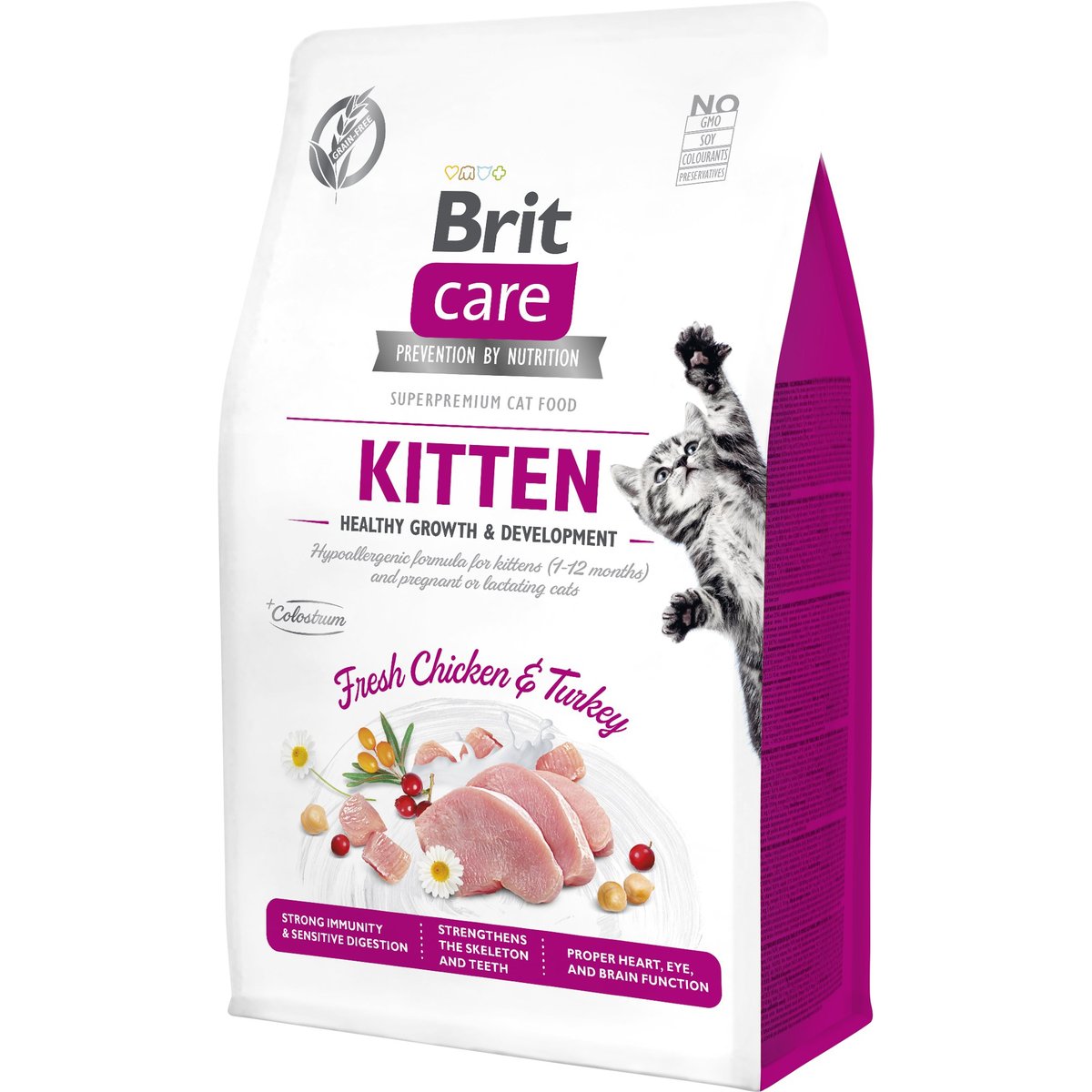 Brit Care Cat Grain-Free Kitten Healthy Growth & Development pro koťata