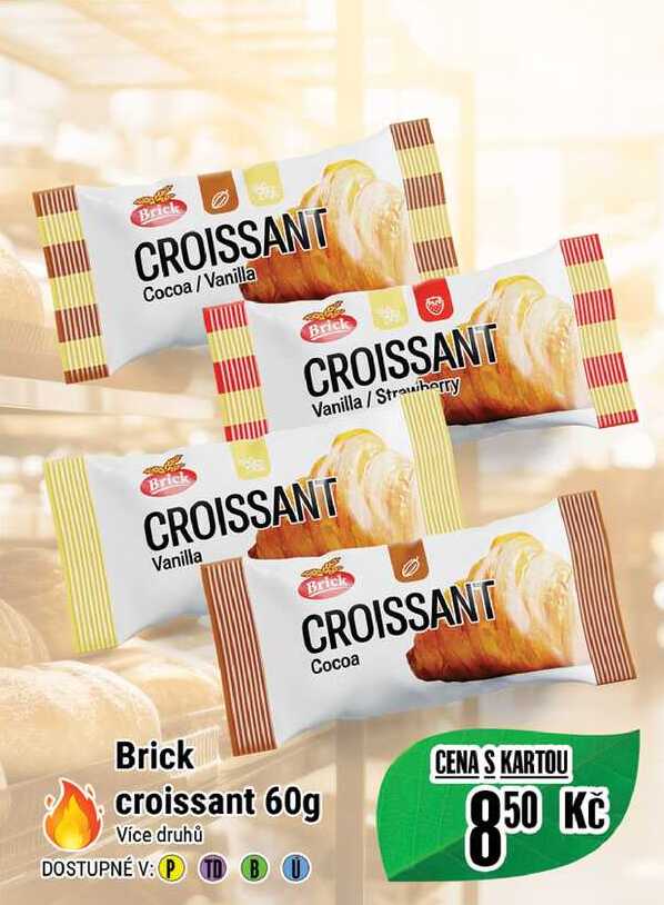 Brick croissant 60g 