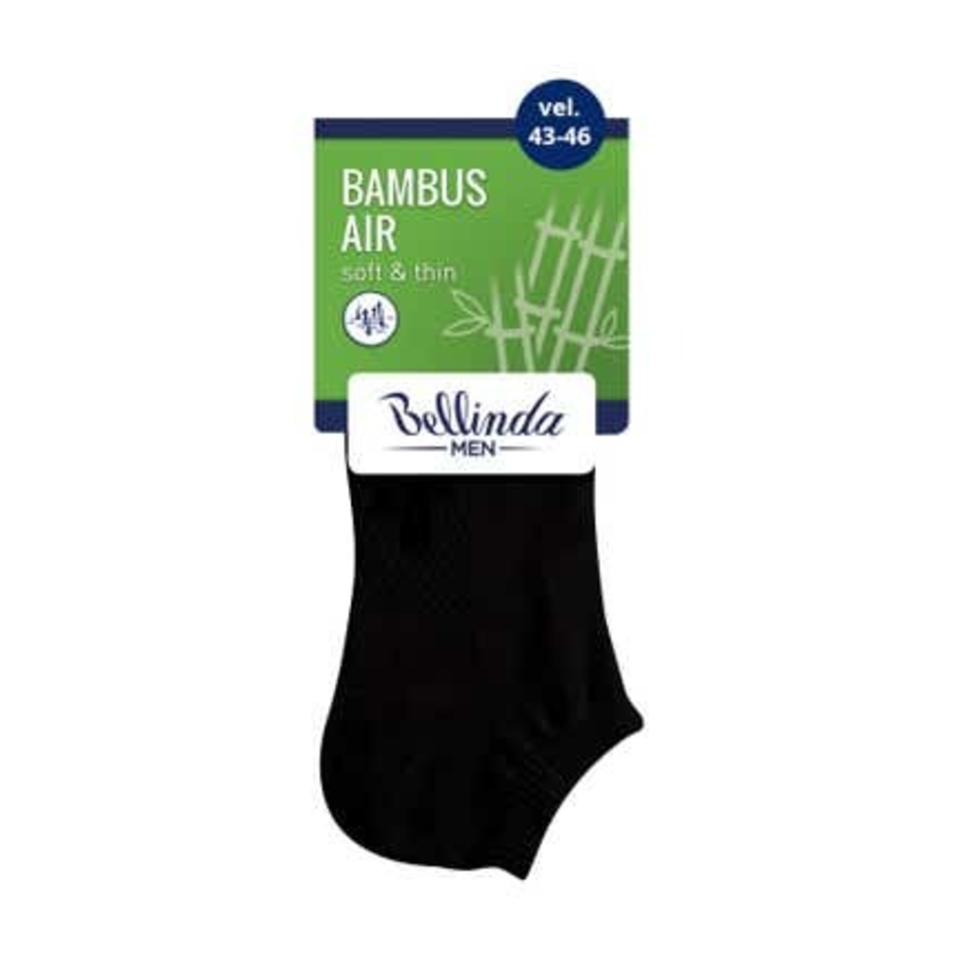 Bellinda Bambus pánské ponožky černé, vel. 43-46