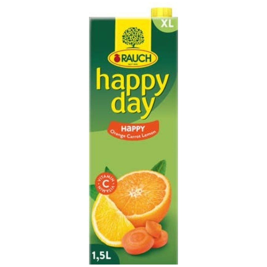 Rauch Happy Day Happy OCL (Pomeranč, Mrkev, Citrón) XL
