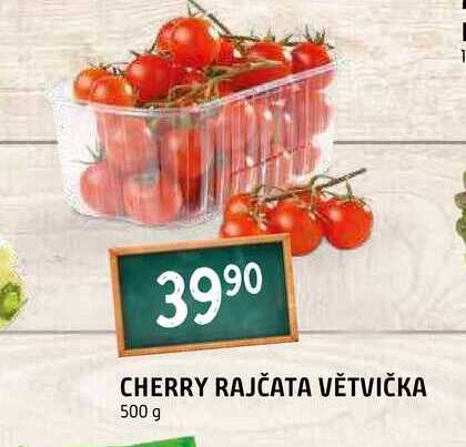Rajčata Cherry na stonku 500g