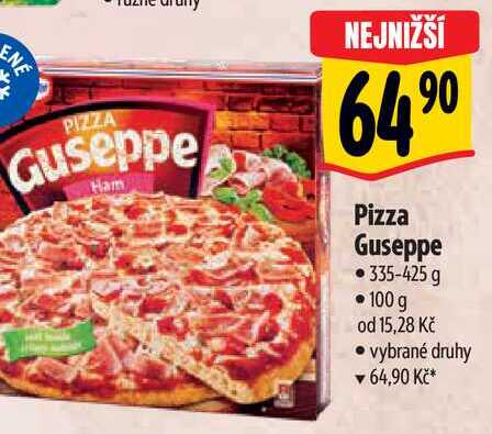  Pizza Guseppe • 335-425 g  