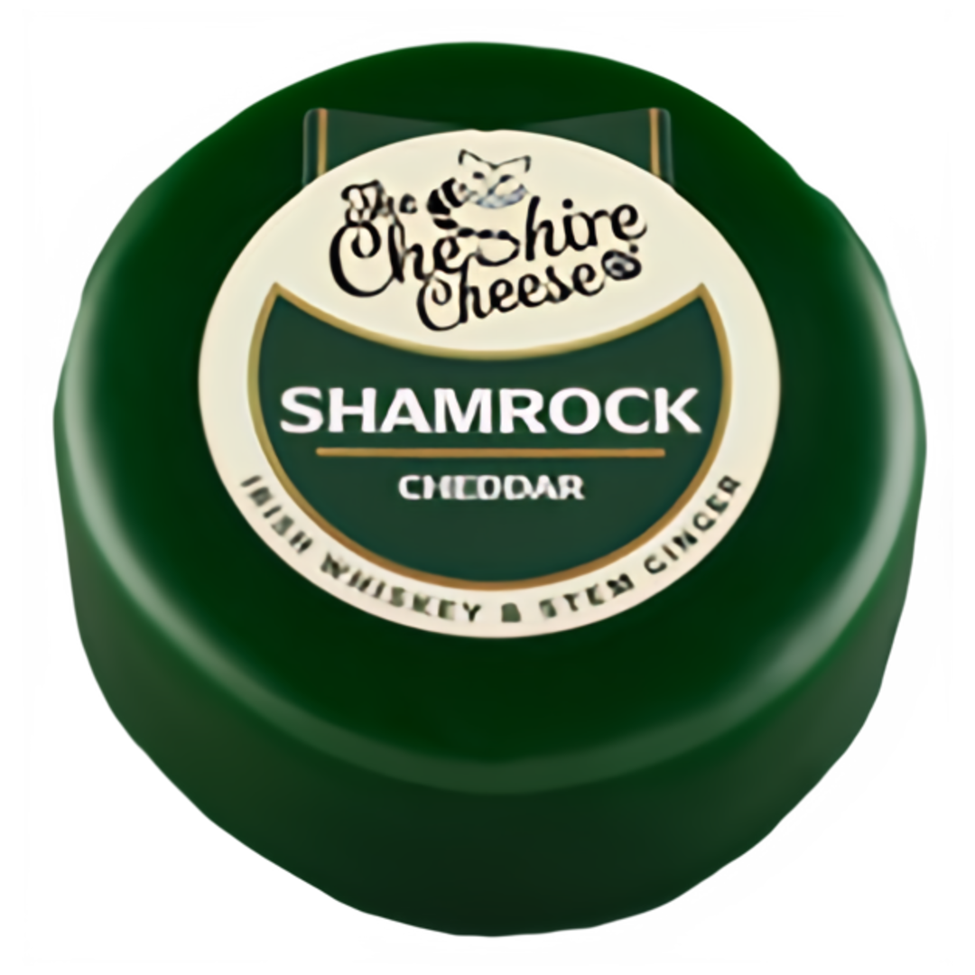 Cheshire Shamrock Cheddar minibochníček whiskey&zázvor