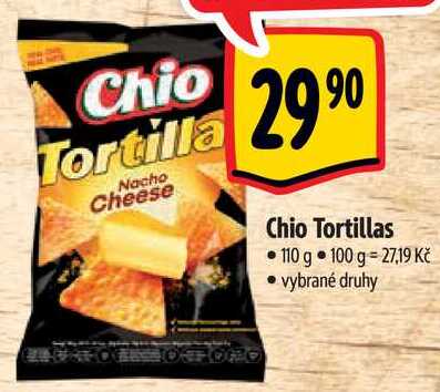 Chio Tortillas, 110 g 