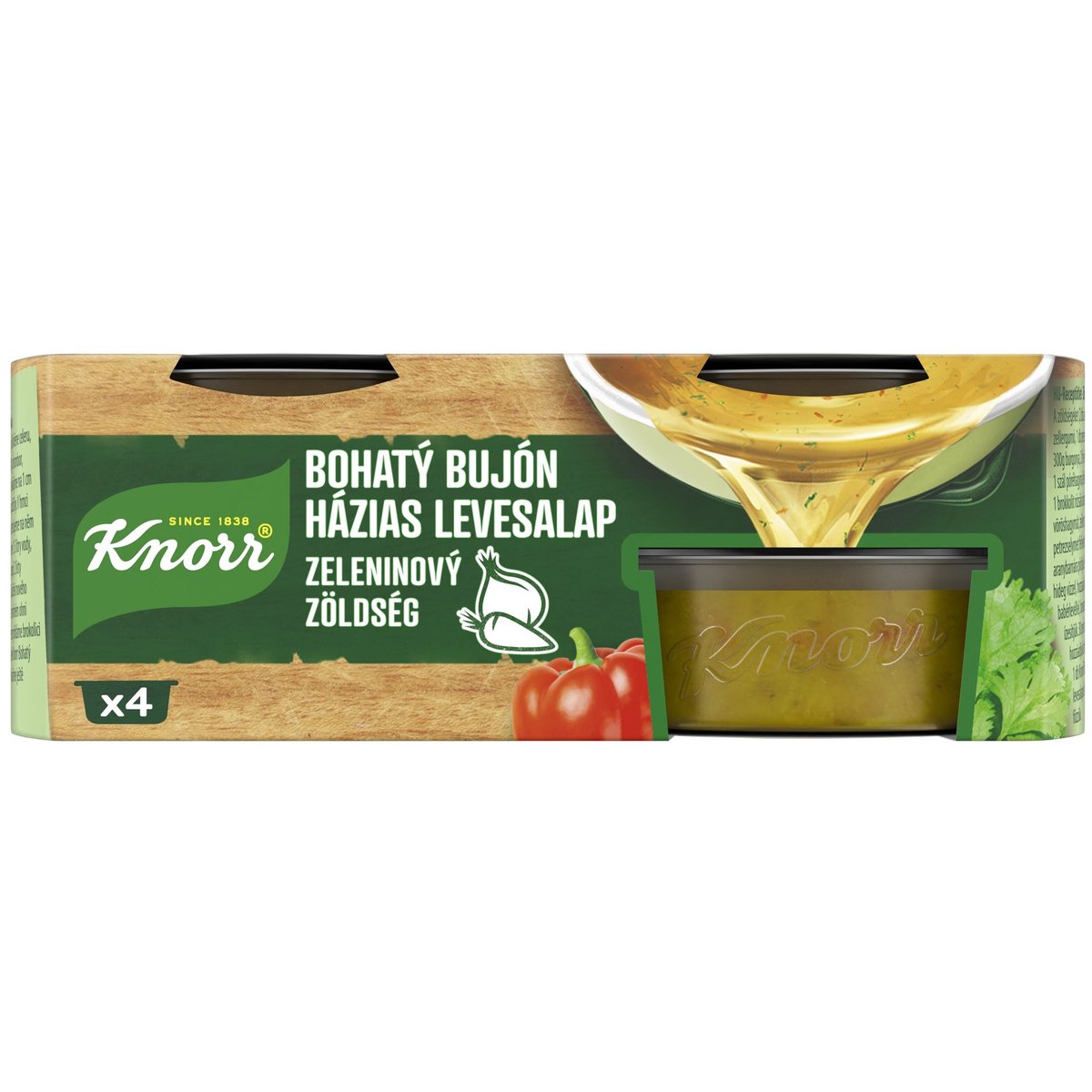 Knorr Bohatý Bujón zeleninový 2l (4x28g)