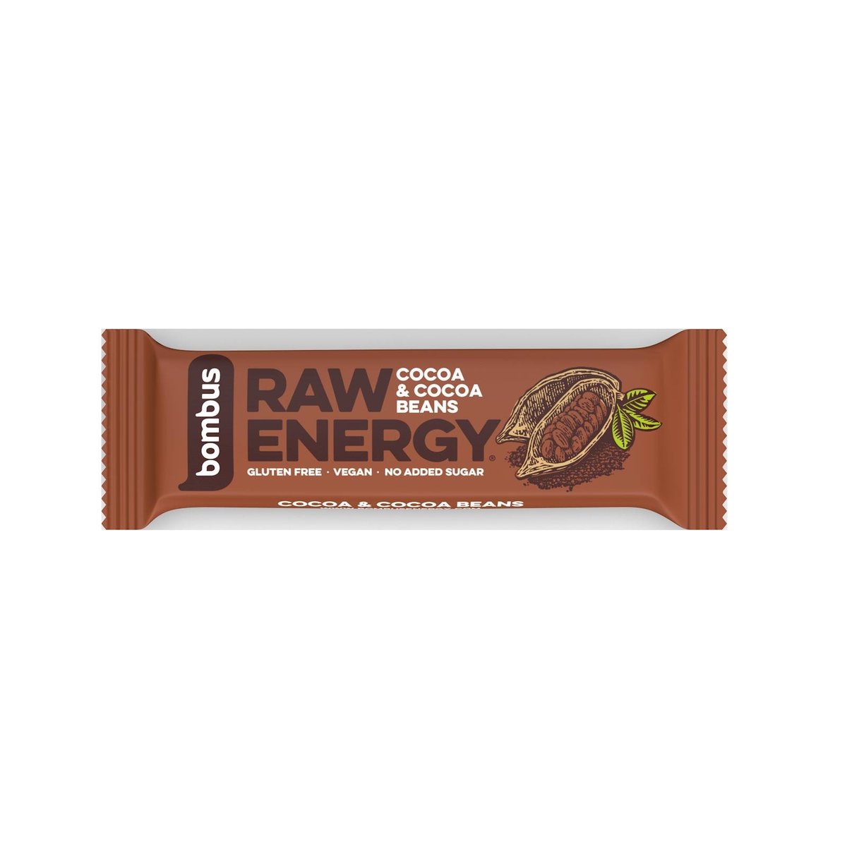Bombus Raw energy cocoa & cocoa beans tyčinka
