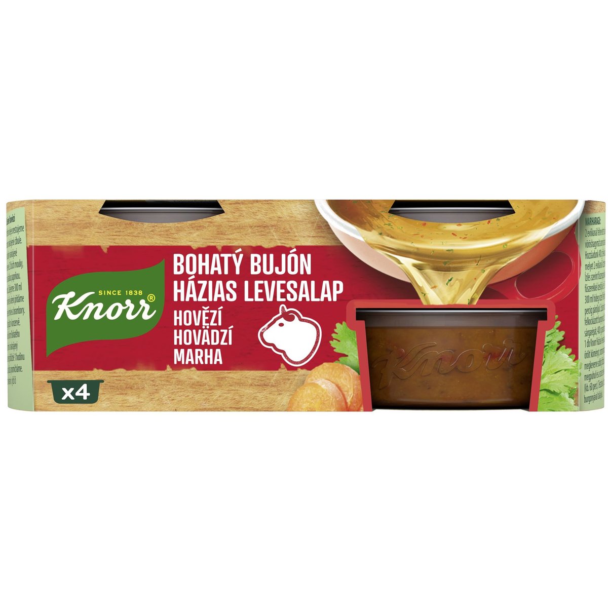 Knorr Bohatý Bujón hovězí 4×28 g