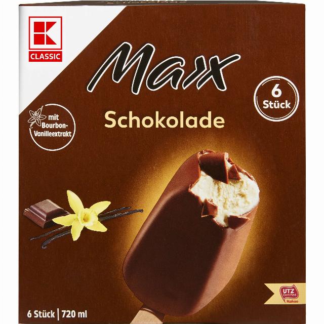 K-CLASSIC Maxx zmrzlina s vanilkovou příchutí