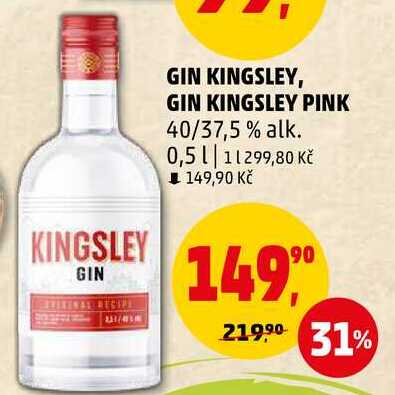 GIN KINGSLEY, 0,5 l