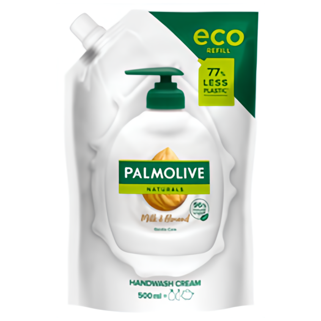 Palmolive Naturals Almond Milk Tekuté mýdlo - náhradní náplň