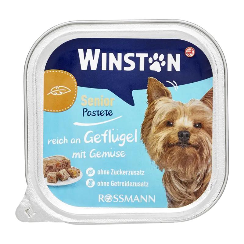 Winston Vanička pro psy Senior menu s drůbežím a mrkvá, 150 g