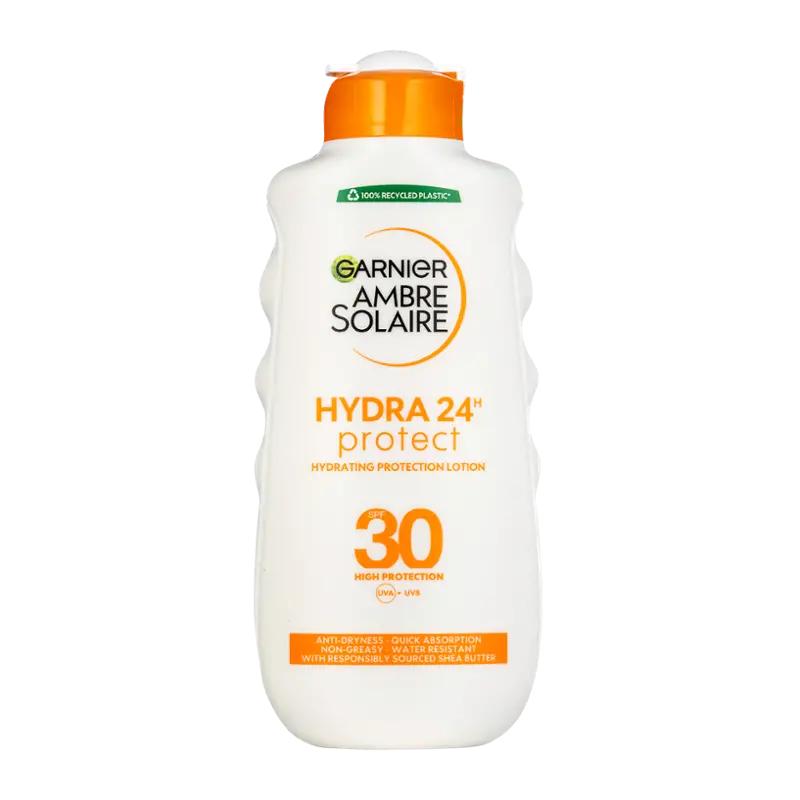 Garnier Mléko na opalování Hydra24h Protect Ambre Solaire SPF30, 200 ml