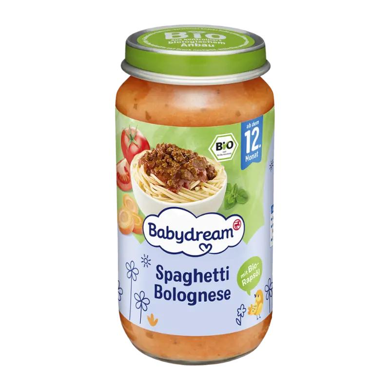 Babydream BIO příkrm špagety Bolognese, 250 g