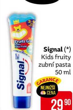 Signal Kids fruity zubní pasta 50 ml  
