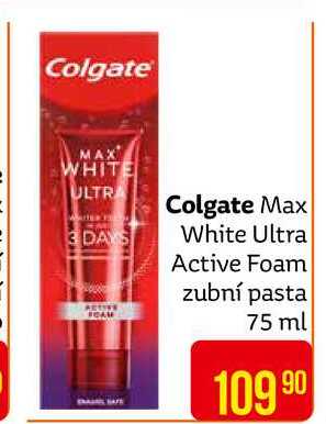 Colgate Max White Ultra zubní pasta 75 ml 